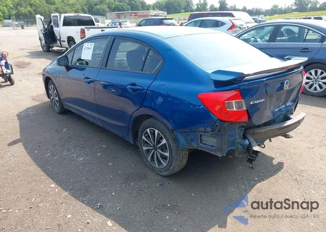 2012 Honda Civic Lx z USA, uszkodzony, nr VIN 19XFB2F56CE080919